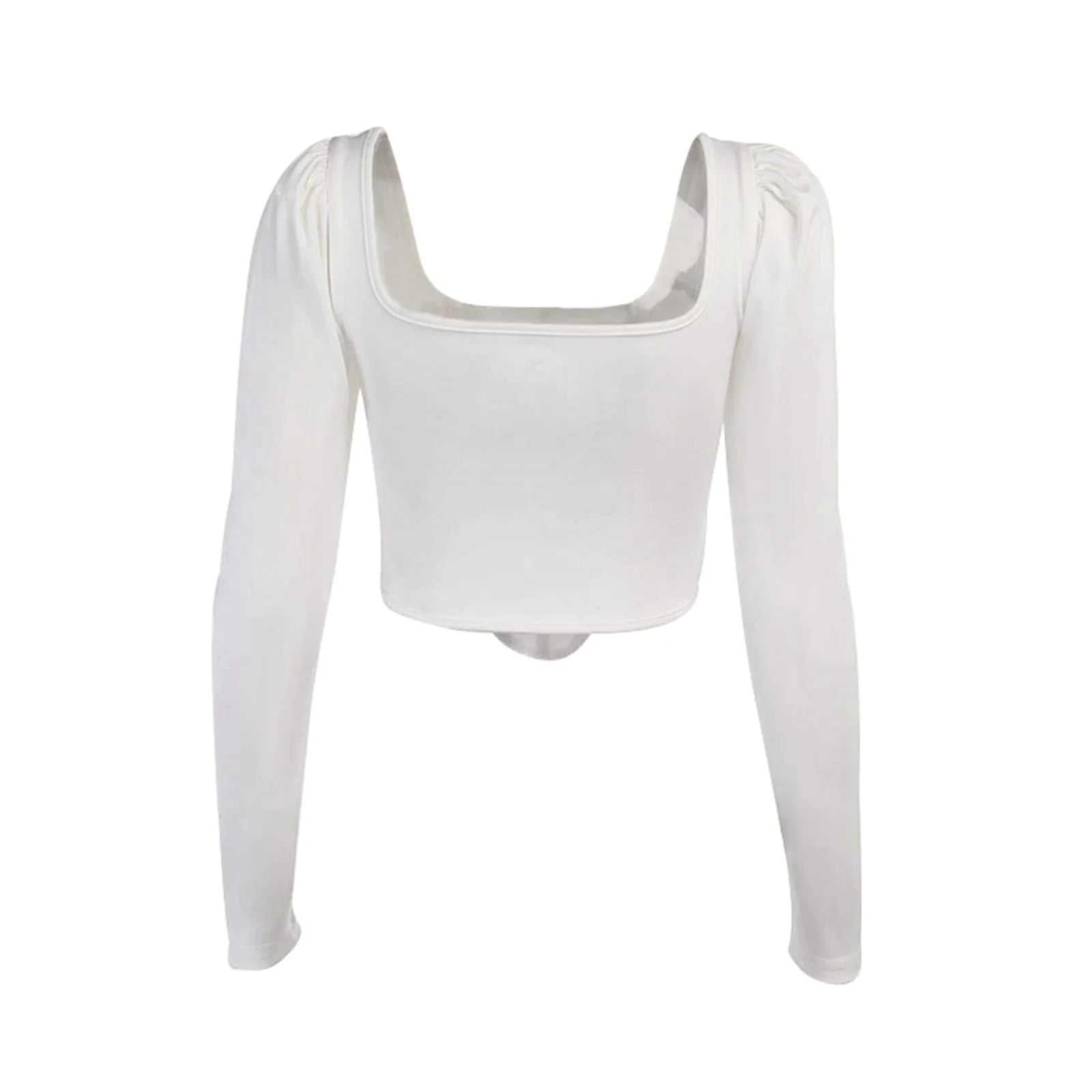 Meqeiss Chic Gray Corset-Top for Summer