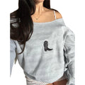 Women Cute Y2K Oversized Sweatshirt Long Sleeve
