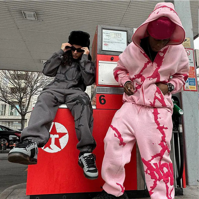 Y2K Unisex Zip Hoodie