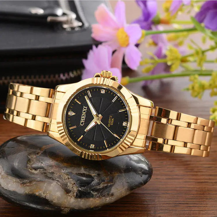 Waterproof Quartz Couple Watch - Deluxe Morning Watch