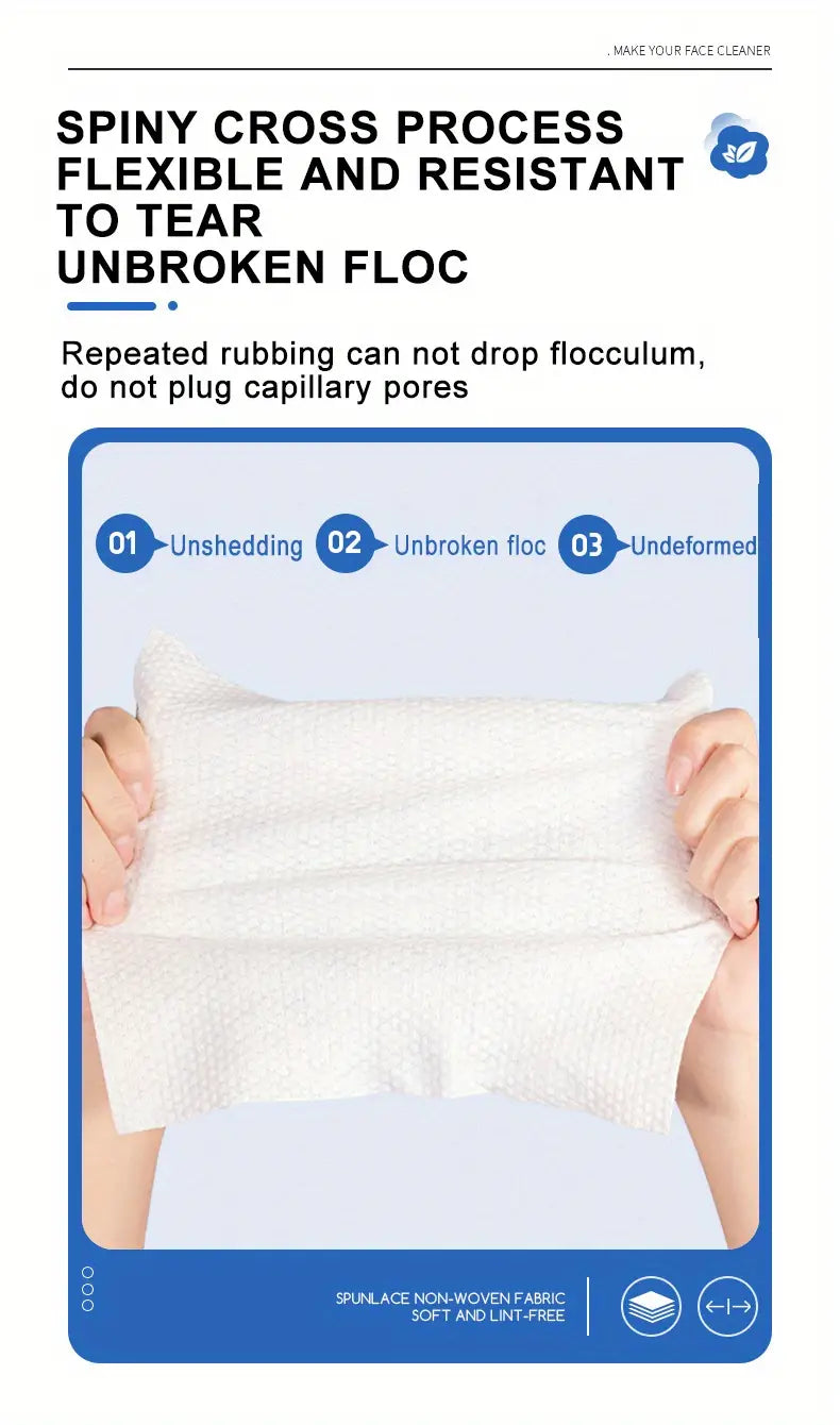 10 Pack Portable Pure Cotton Soft Towels for Travel