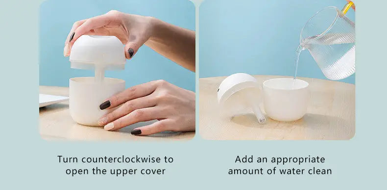 Portable Mini USB Cool Mist Humidifier for Home