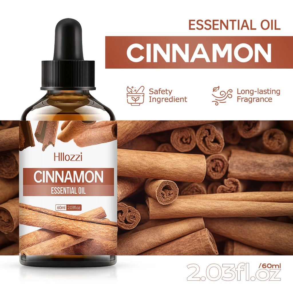 30ml/60ml/100ml Cinnamon Skin Care Essential Oil Plant Extract Essential Oil for Body Care