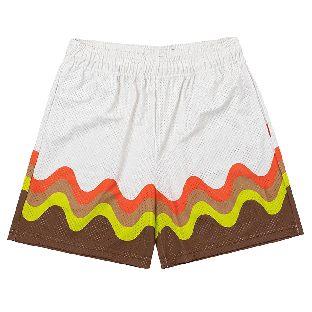 DIOTSR Mens Graphic Shorts