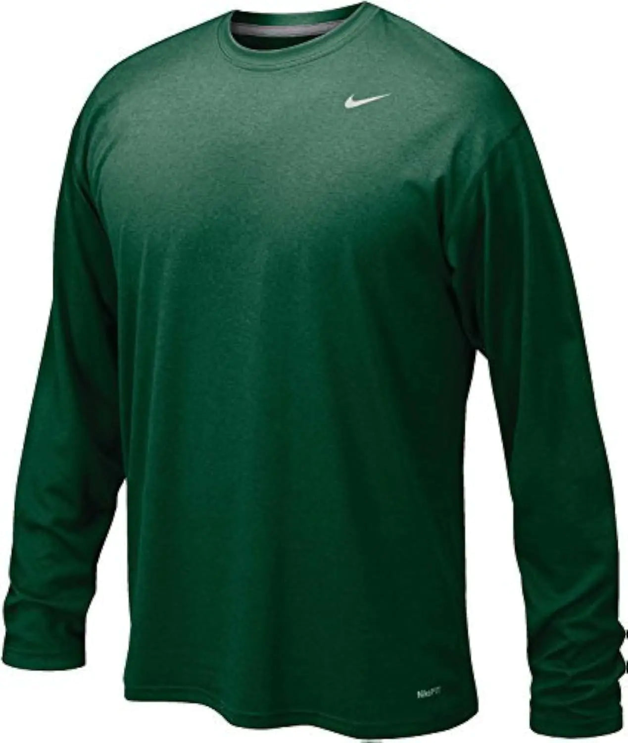 Nike Dk Green Legend Long Sleeve Performance Shirt (Extra Large)