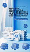 10 Pack Portable Pure Cotton Soft Towels for Travel