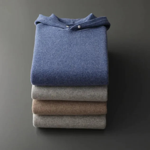 Casual Knitted Hoodie