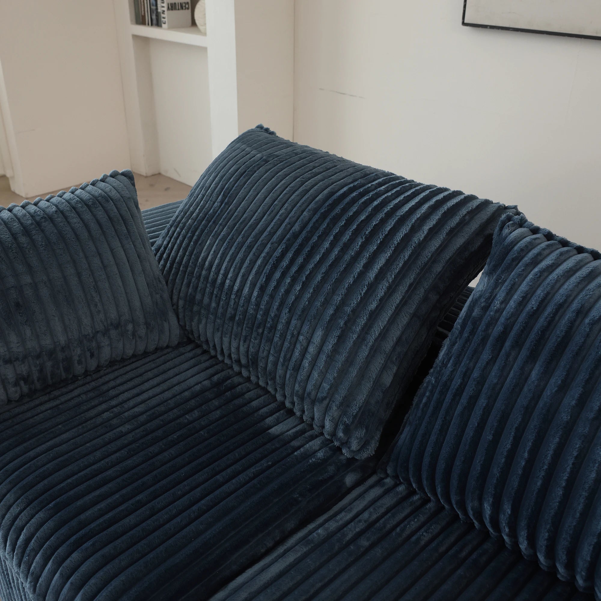 JIYI Boneless Sofa Cloud Style Vacuum Compressed Sofa Set For Modern Living Rooms