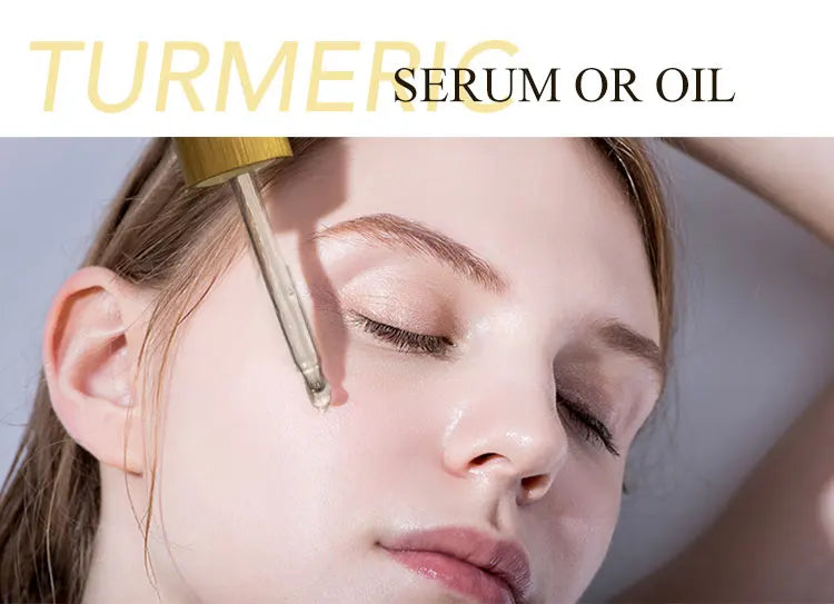 AILKE Organic Turmeric Whitening Skin Care Set, with Vitamin C, Clean Skin, Reduce Acne, Hydrating and Firming for Women