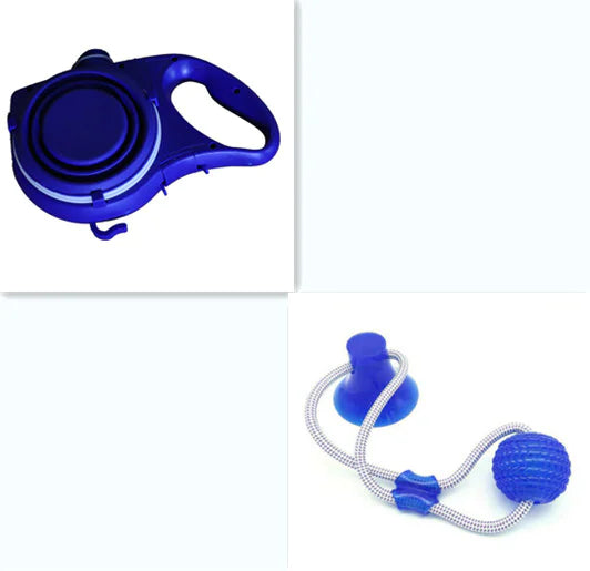 Travel Pet Kit with Water Bottle & Leash