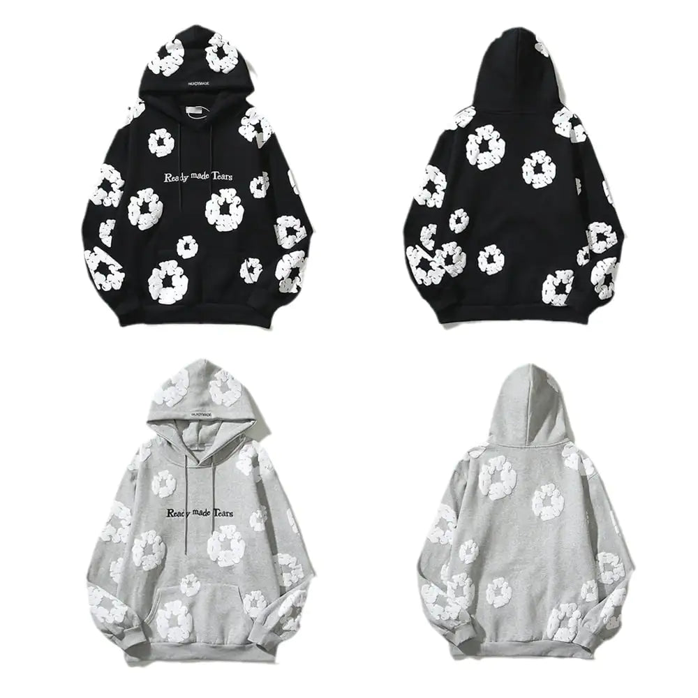 3D Print Cotton Hoodie