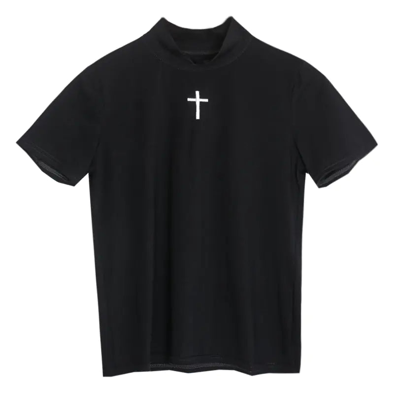 UrbanFlare Cross Tee, Street Hip-Hop Short Sleeve