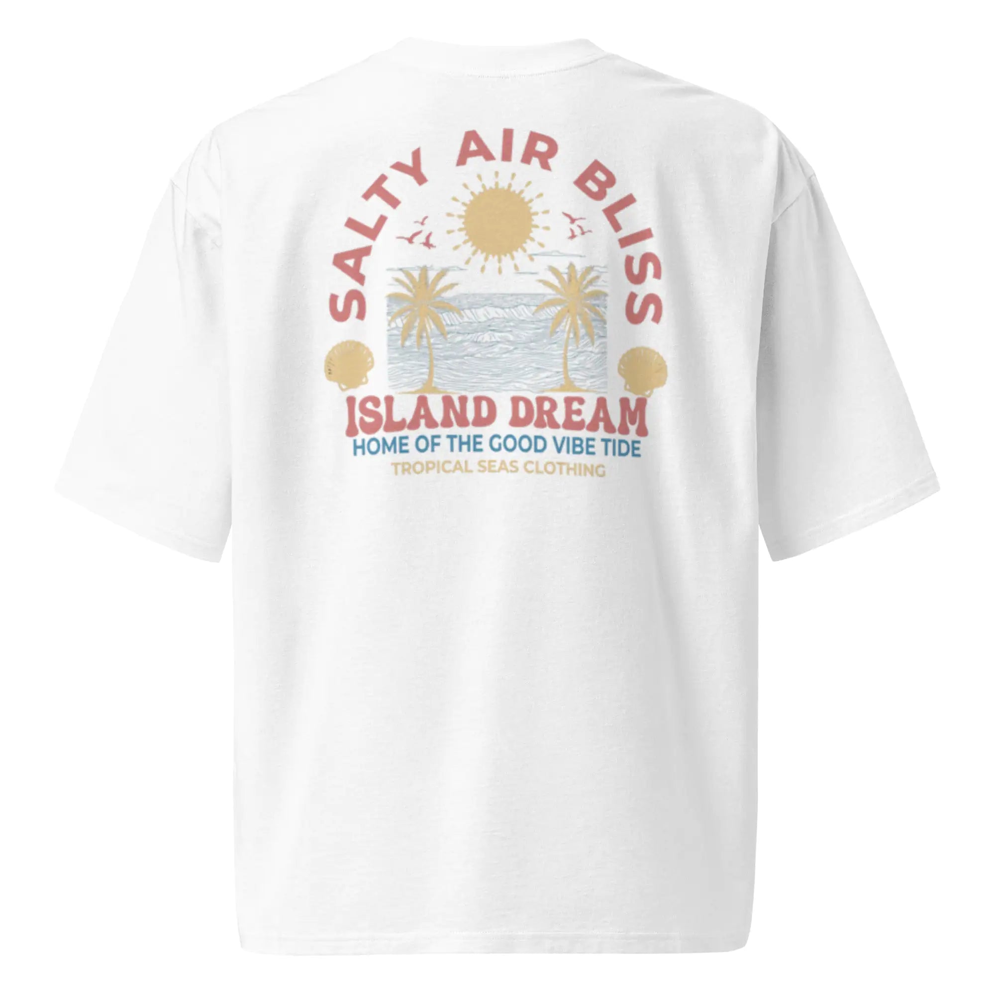 Coastal Dream Oversized Tee - Island Streetwear