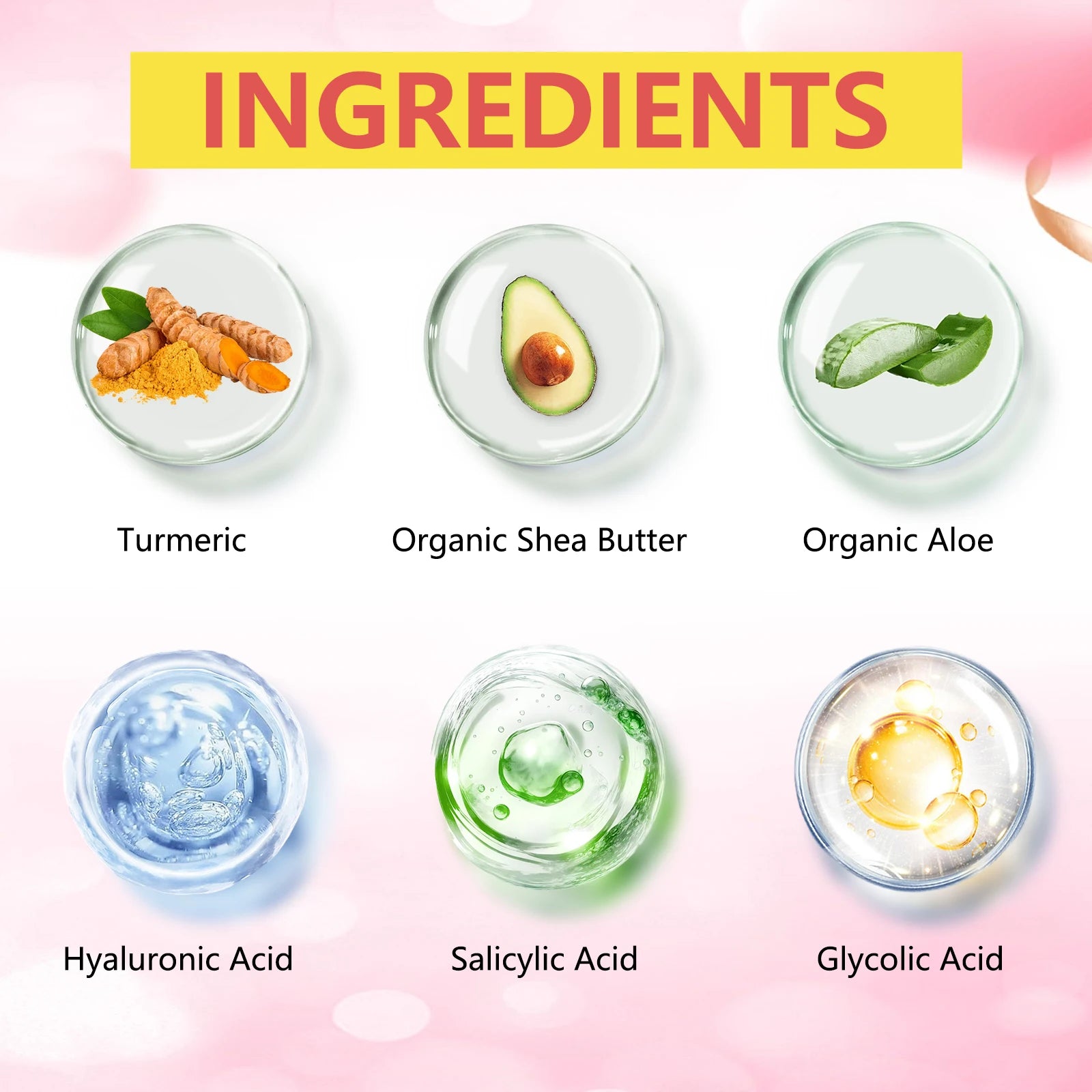 Turmeric Niacinamide Cream Moisturizing Hyaluronic Acid Cream Smooth Firm Makes Skin Look More Youthful Face Care Cosmetics 60g