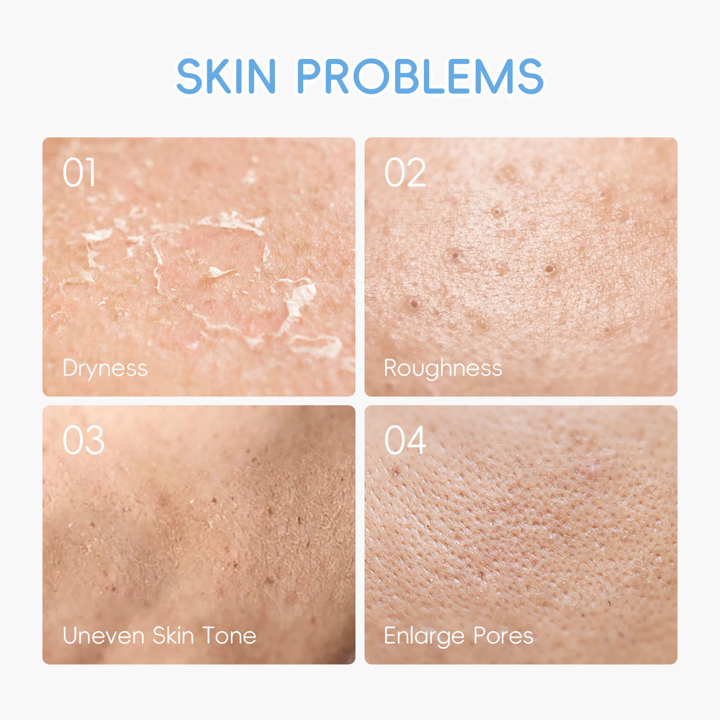 LAIKOU Milk Glowing Trio Set Deep Nourishment Kit Hydrating Skincare Non-Greasy Serum Eye Cream Moisturizer Gift Set