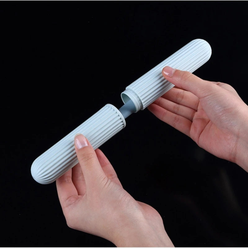 Portable Travel Toothbrush Box Camping Toothbrush Protect Outdoor Dust-Proof Tooth Brush Tube Cover Protect Bathroom Accessories