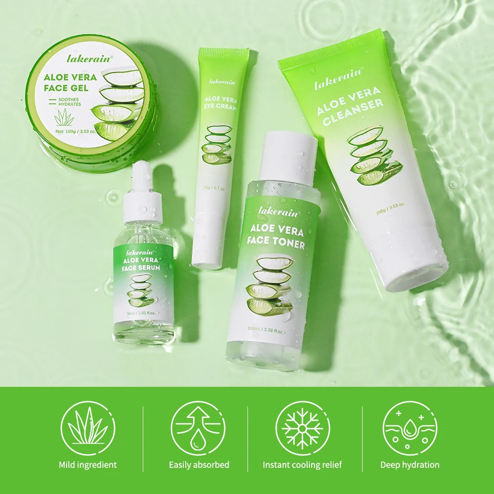 Multi-skin Care Aloe Vera Skin Care Set Deep Moisturizing