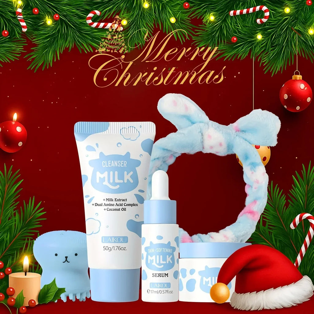 Milk Skincare Set - Hypoallergenic and Moisturizing