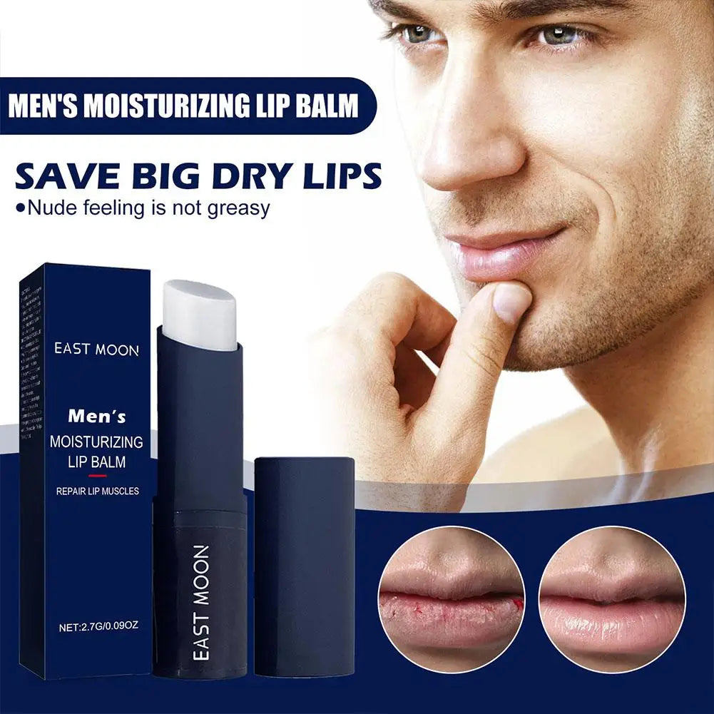 Men Lip Balm Moisturizing removing dead skin preventing dryness cracking reducing lip wrinkles relieving dryness lip care