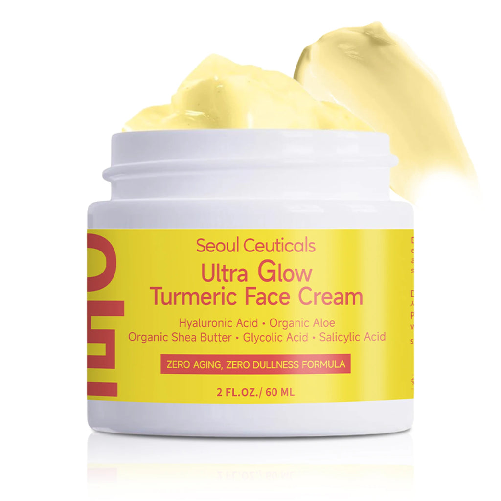 Turmeric Niacinamide Cream Moisturizing Hyaluronic Acid Cream Smooth Firm Makes Skin Look More Youthful Face Care Cosmetics 60g