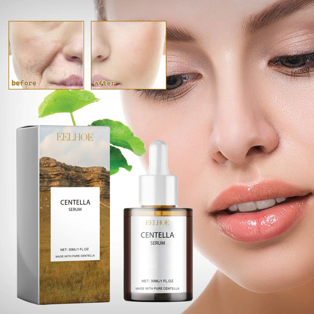 Korean Centella Asiatica Face Serum Nourish Dry Skin Smoothing Rejuvenation Skin Brightening Whitening Cream Facial Moisturizer