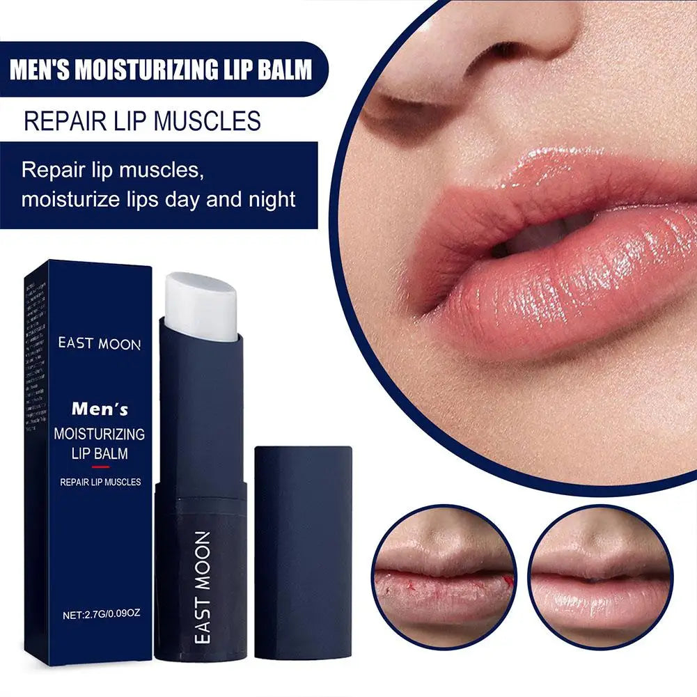 Men Lip Balm Moisturizing removing dead skin preventing dryness cracking reducing lip wrinkles relieving dryness lip care