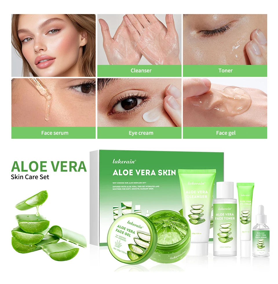 Multi-skin Care Aloe Vera Skin Care Set Deep Moisturizing