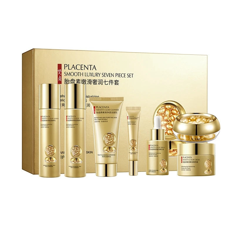 Placenta Skin Care Seven-Piece Set