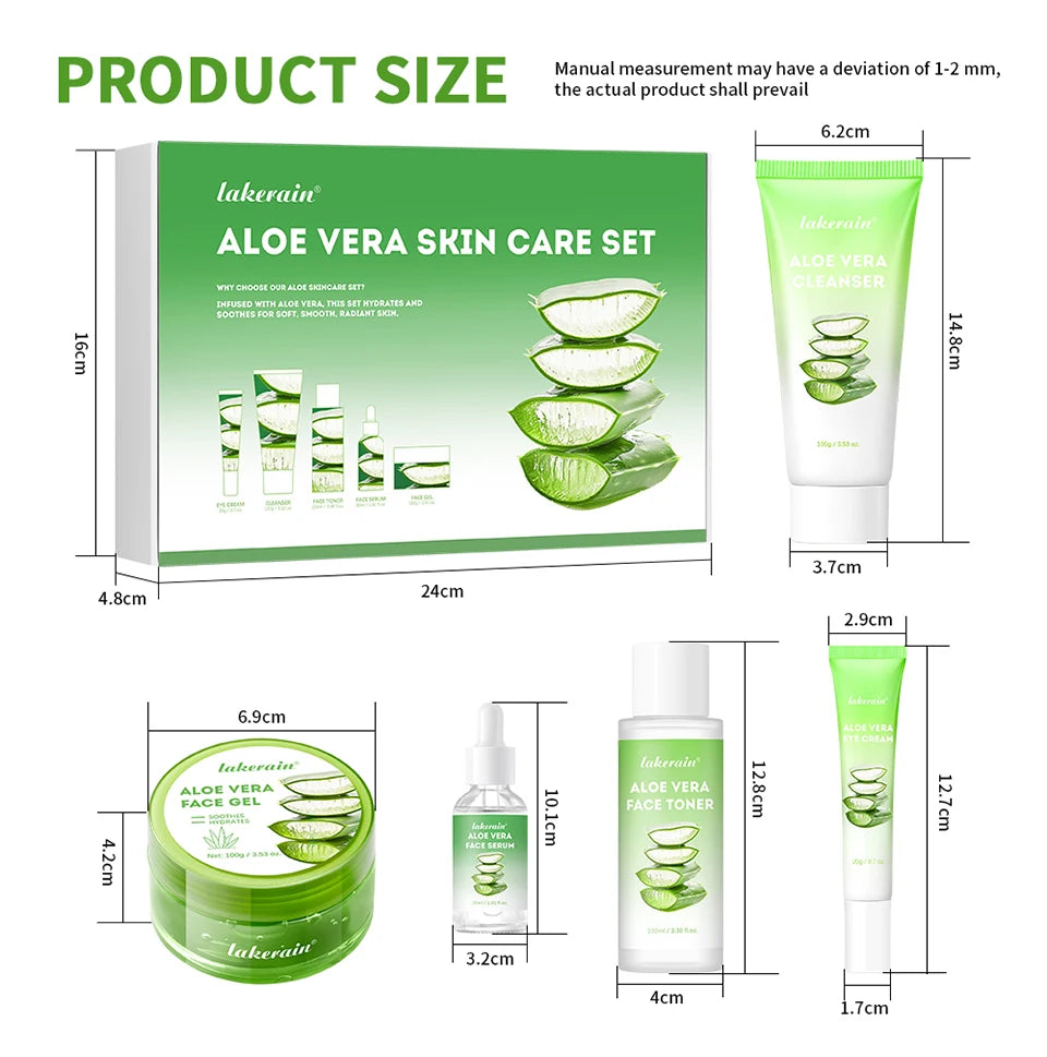 Multi-skin Care Aloe Vera Skin Care Set Deep Moisturizing