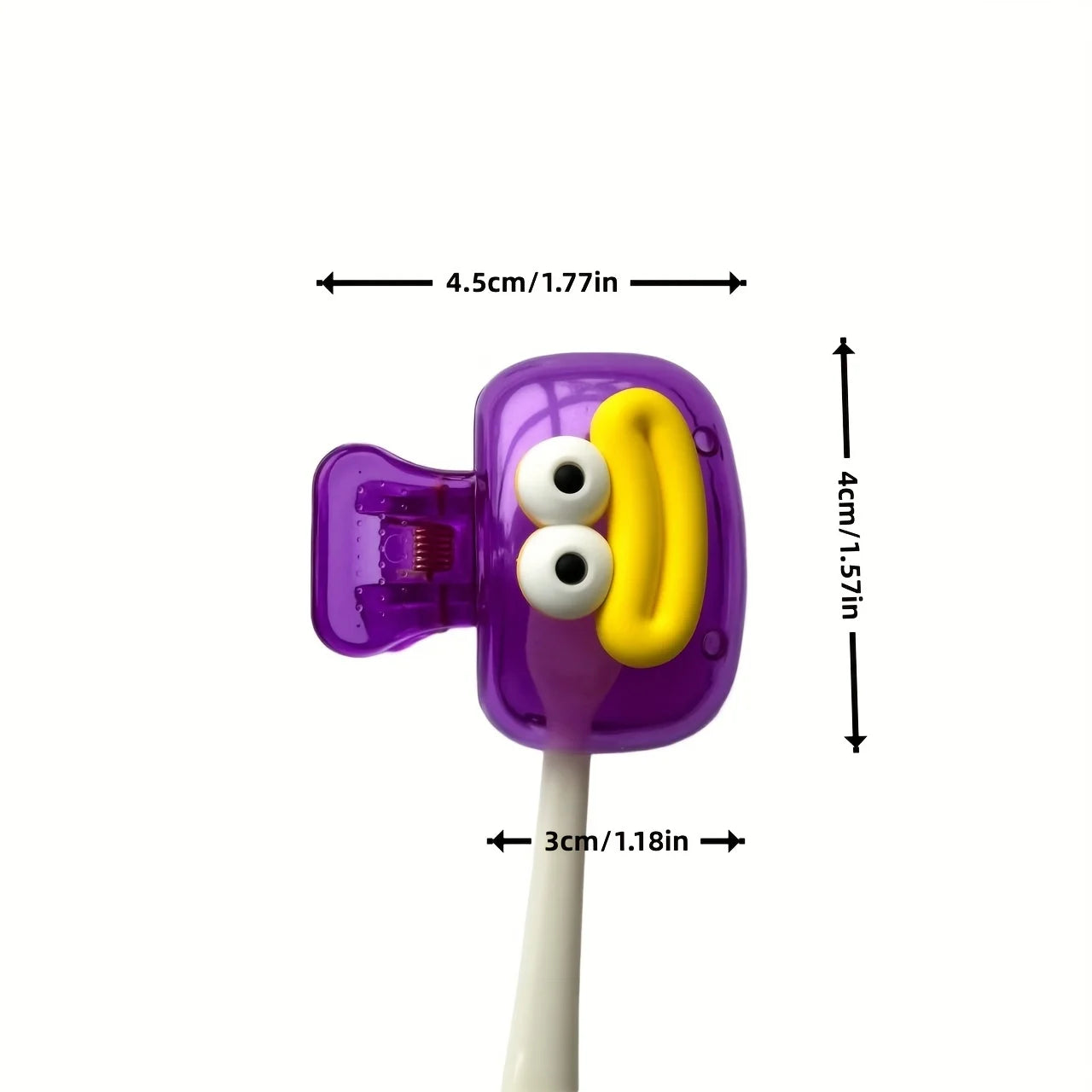 4Pcs Travel Toothbrush Head Covers Toothbrush Protector Cap Brush Pod Case Protective Portable Plastic Clip For Household Travel