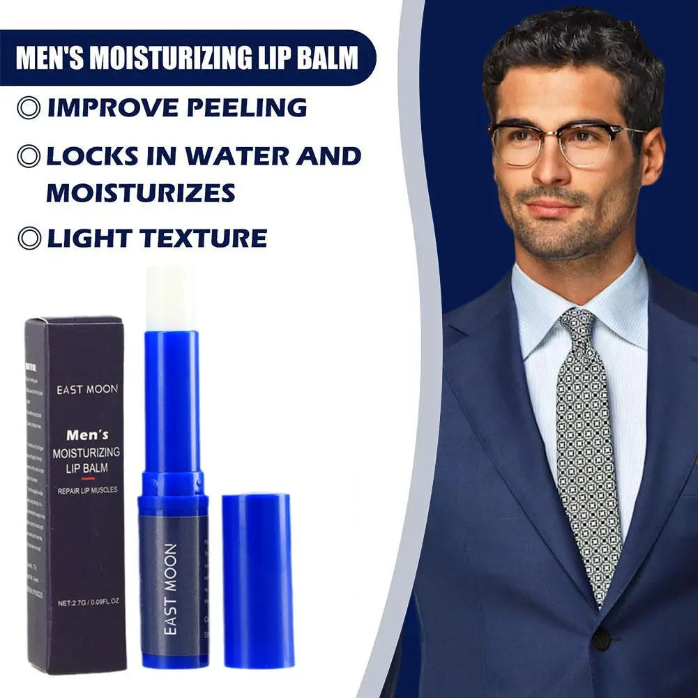 Men Lip Balm Moisturizing removing dead skin preventing dryness cracking reducing lip wrinkles relieving dryness lip care