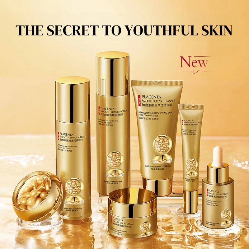 Placenta Skin Care Seven-Piece Set