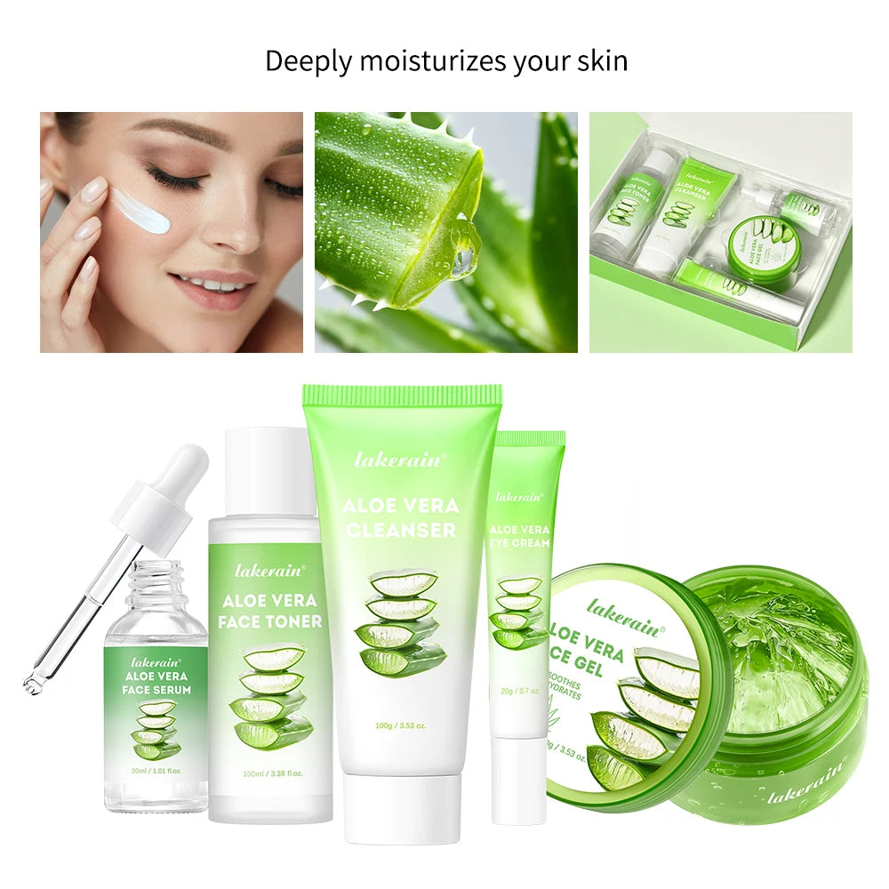 Multi-skin Care Aloe Vera Skin Care Set Deep Moisturizing