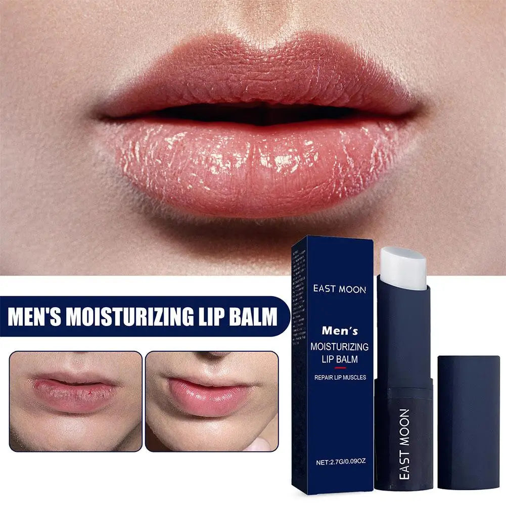 Men Lip Balm Moisturizing removing dead skin preventing dryness cracking reducing lip wrinkles relieving dryness lip care