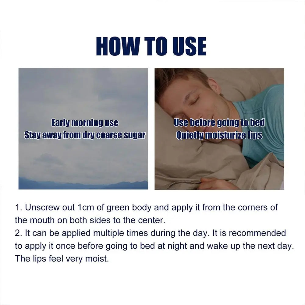 Men Lip Balm Moisturizing removing dead skin preventing dryness cracking reducing lip wrinkles relieving dryness lip care