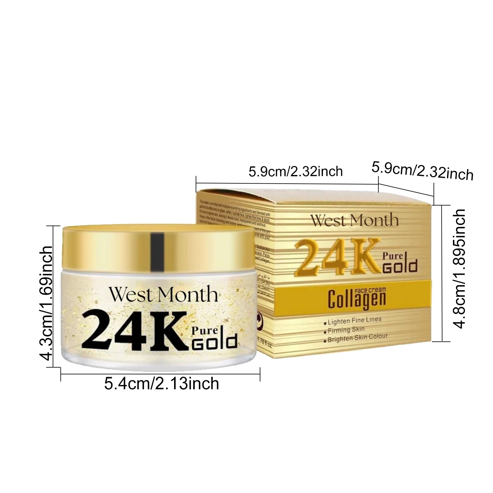 24k Gold Facial Skin Care Set Anti Wrinkle Fade Dark Circles Firming Moisturizing Repairing Eye Mask Essence Korean Cosmetics