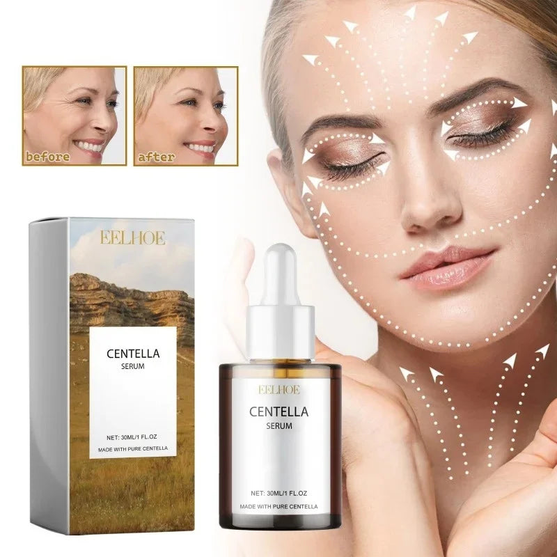 Korean Centella Asiatica Face Serum Nourish Dry Skin Smoothing Rejuvenation Skin Brightening Whitening Cream Facial Moisturizer