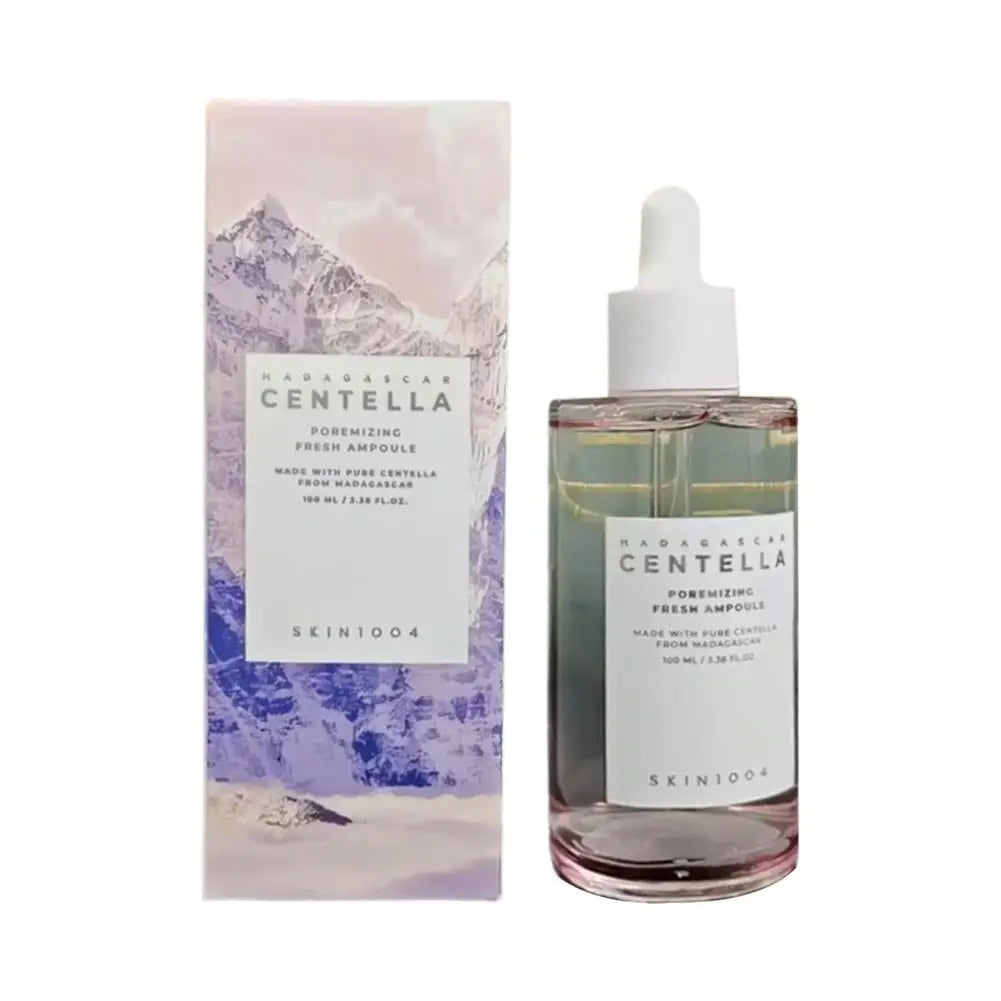 Centella Asiatica Serum 100ml Deep Hydration & Moisturizing Repair Soothes Breakouts Pink Salt Essence Korean Skincare