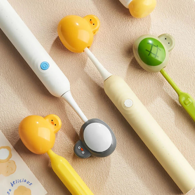 Portable Toothbrush Head Cover Dustproof Toothbrush Protective Cap Portable Plastic Clip For Household Travel Bathroom