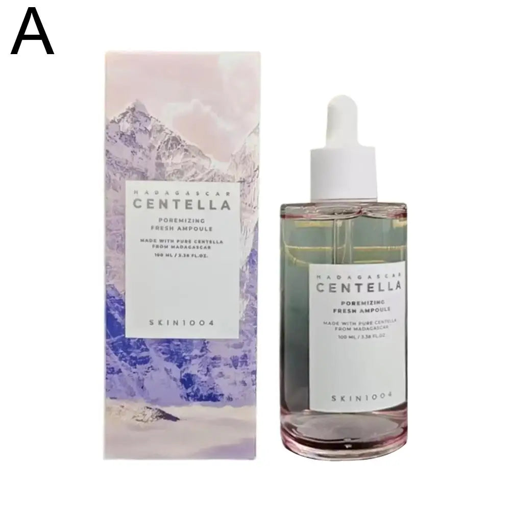 Centella Asiatica Serum 100ml Deep Hydration & Moisturizing Repair Soothes Breakouts Pink Salt Essence Korean Skincare