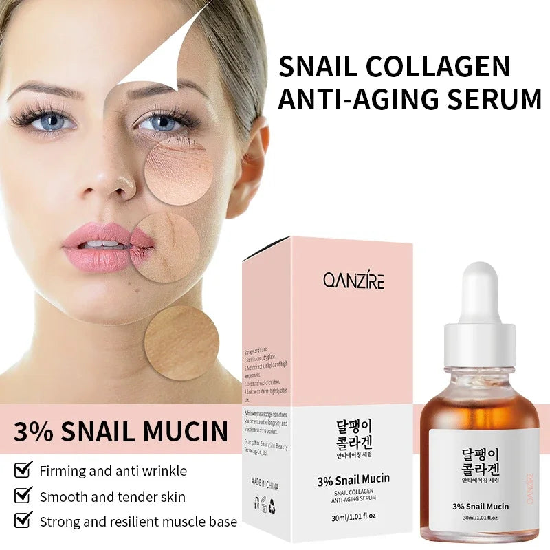 Korean Collagen Serum Skincare For Wrinkles Firming Lifting Protect Repair Skin Reduce Fine Lines Nourishing Smooth Facial