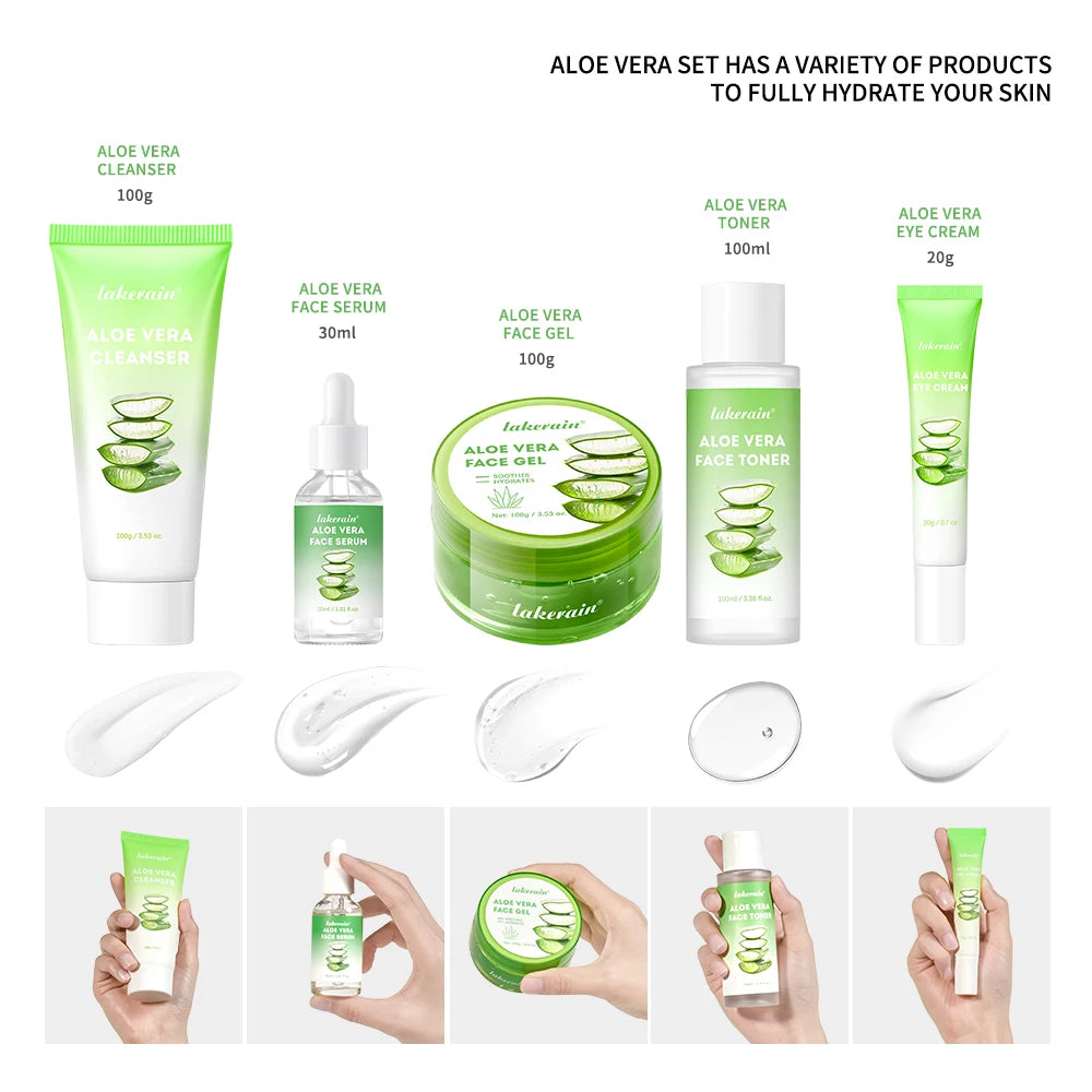 Multi-skin Care Aloe Vera Skin Care Set Deep Moisturizing