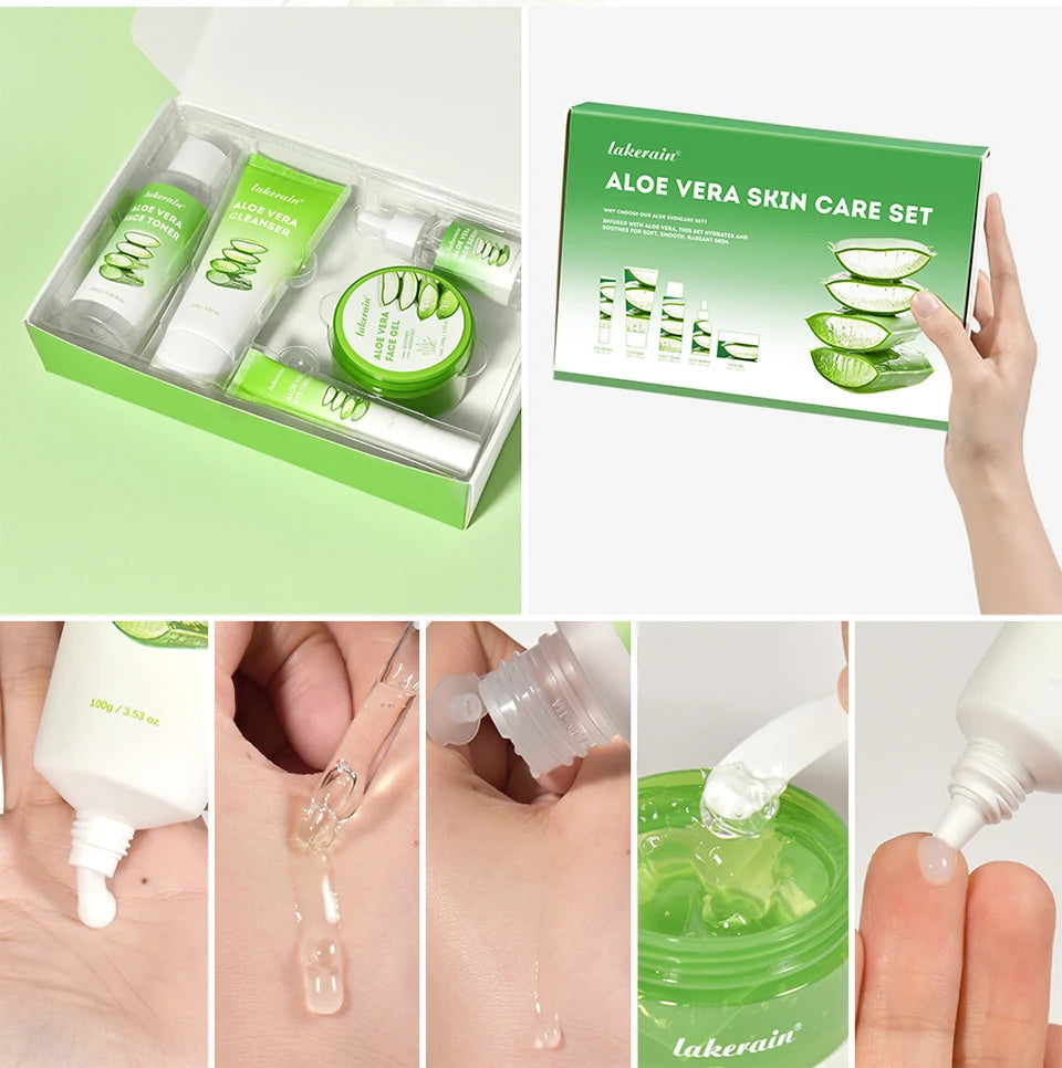 Multi-skin Care Aloe Vera Skin Care Set Deep Moisturizing