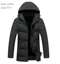 Hooded Jacket, Thick Cotton Coat, Down Jacket
