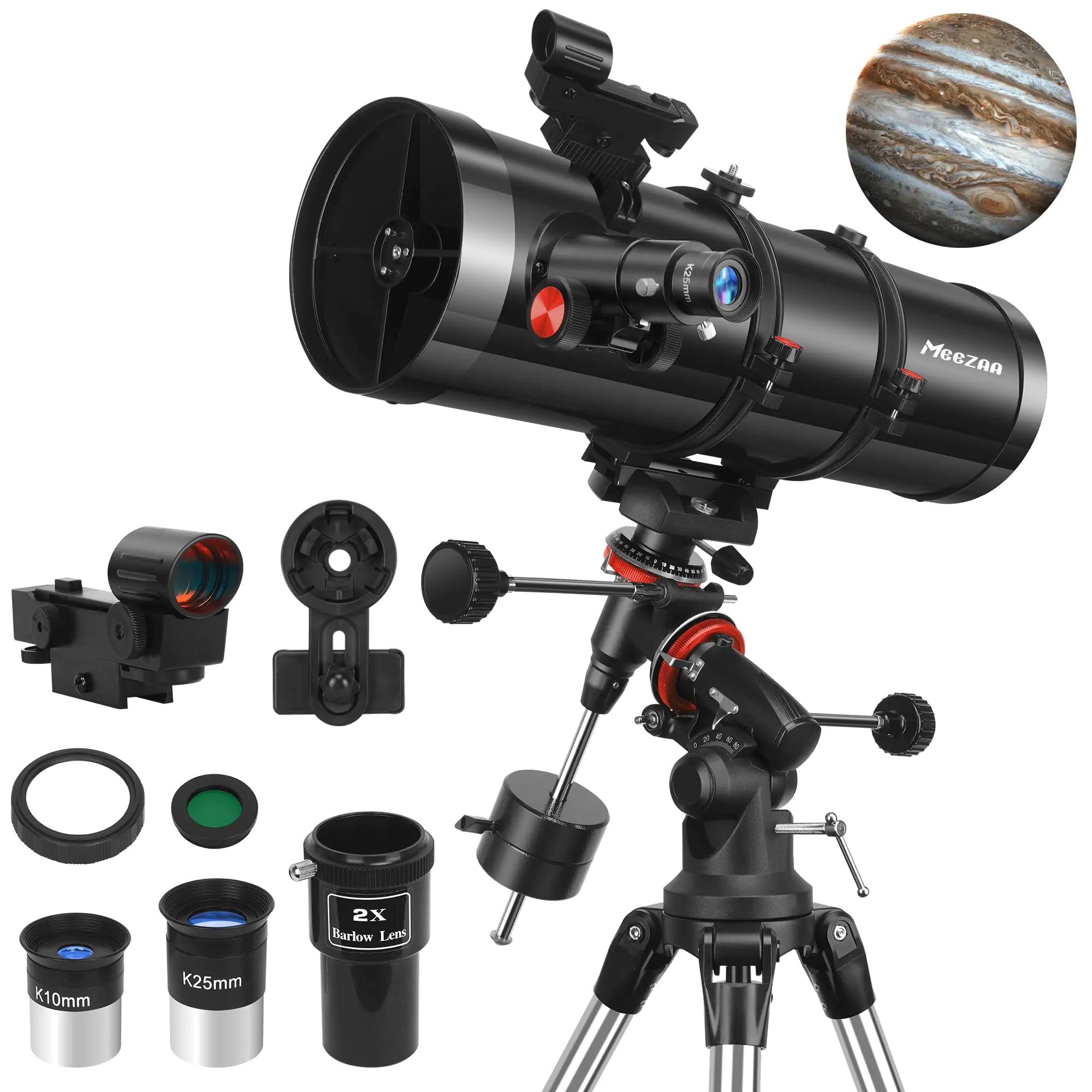 MEEZAA Telescope 150EQ Reflector Telescope