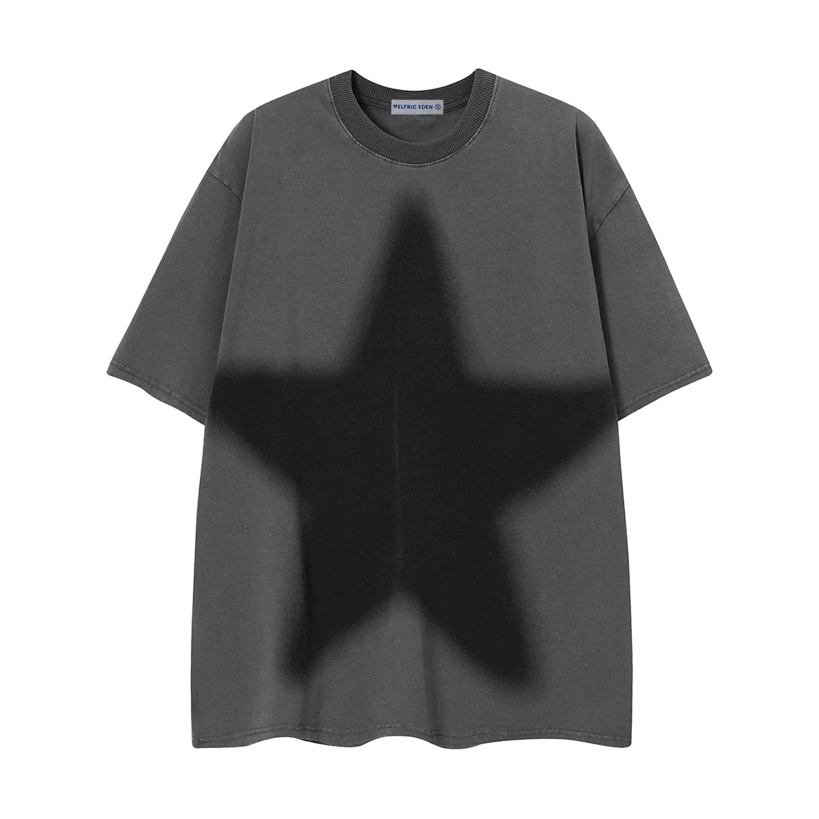 Aelfric Eden Mens Star Graphic Oversized T Shirts