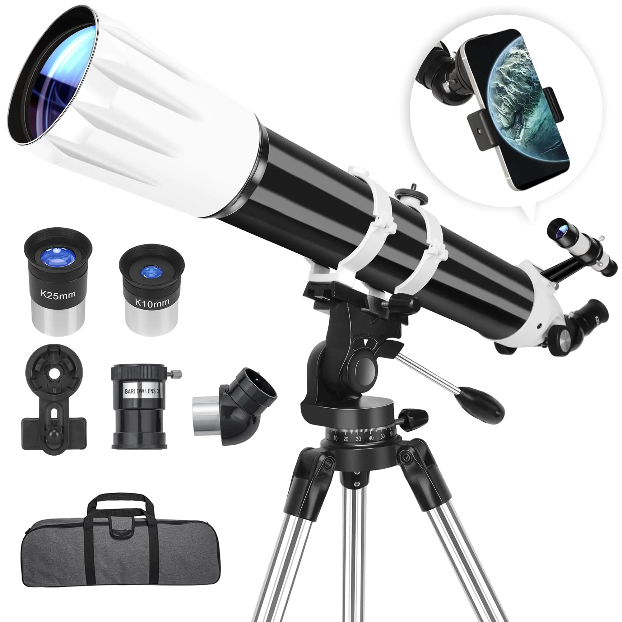 Telescope 90mm Aperture 900mm Astronomical Refractor Telescope