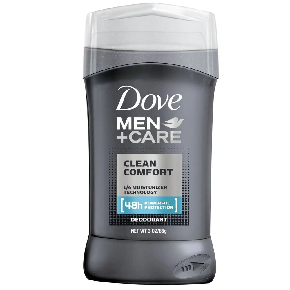 Dove Men+Care Deodorant Stick Clean Comfort 3 oz(Pack of 4)
