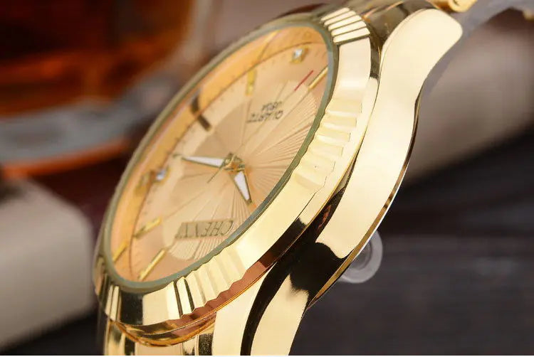 Waterproof Quartz Couple Watch - Deluxe Morning Watch