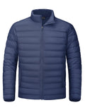 CRYSULLY Mens Puffer Jacket Water Resist